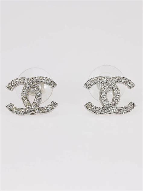 coco chanel swarovski earrings|chanel extrait earrings.